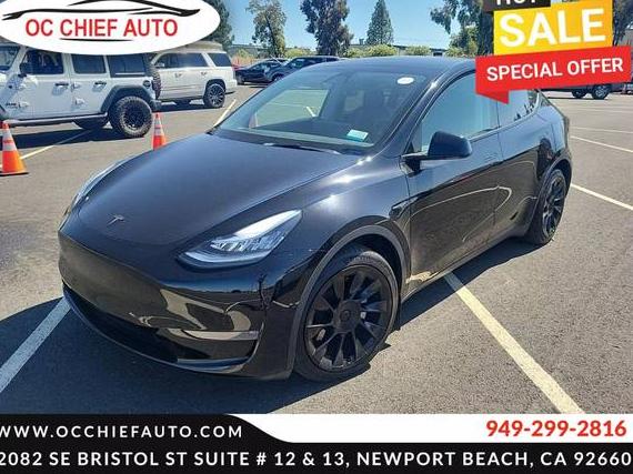 TESLA MODEL Y 2021 5YJYGDEE4MF092375 image